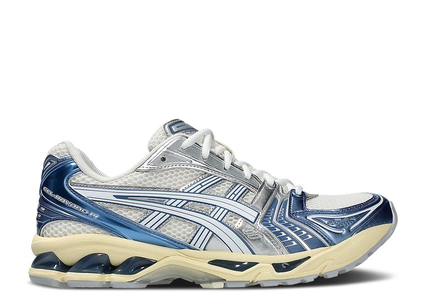 Asics Gel-Kayano 14 Cream Metallic Blue