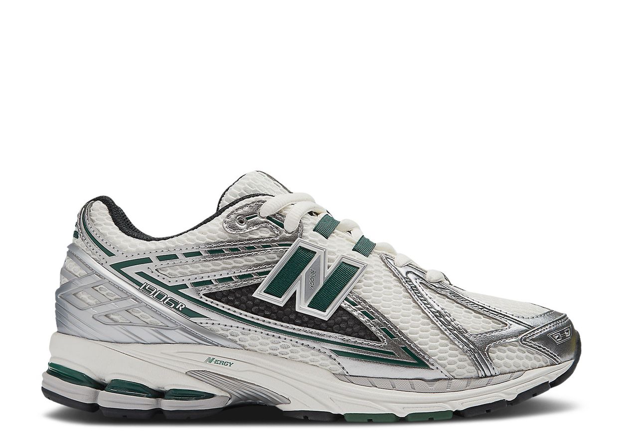 New Balance 1906R Silver Metallic Nightwatch Green