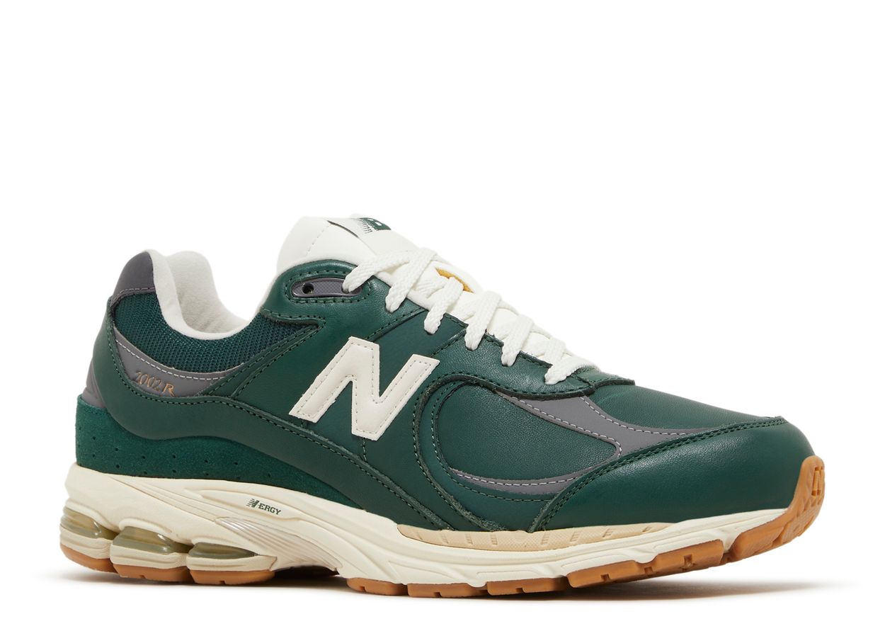 New Balance 2002R Nightwatch Green Vintage Leather