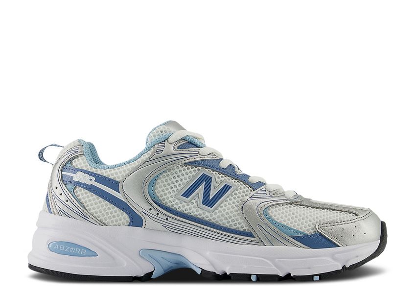 New Balance 530 Silver Metallic Heron Blue