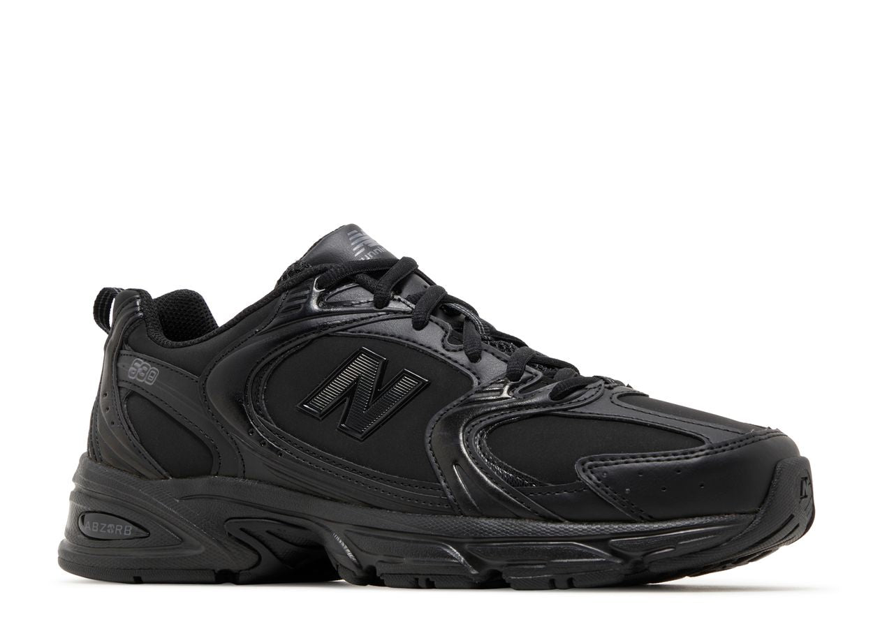 New Balance 530 Triple Black Leather