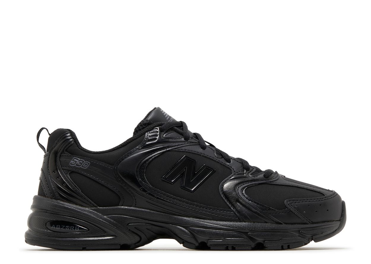 New Balance 530 Triple Black Leather