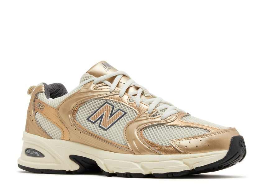 New Balance 530 Turtledove Gold Metallic