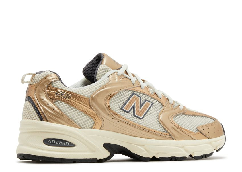 New Balance 530 Turtledove Gold Metallic