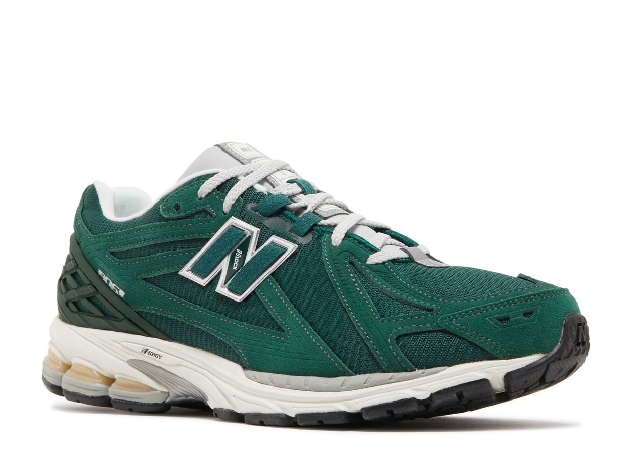 New Balance 1906R Green Suede Metallic Silver